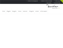 Tablet Screenshot of danthas.nl